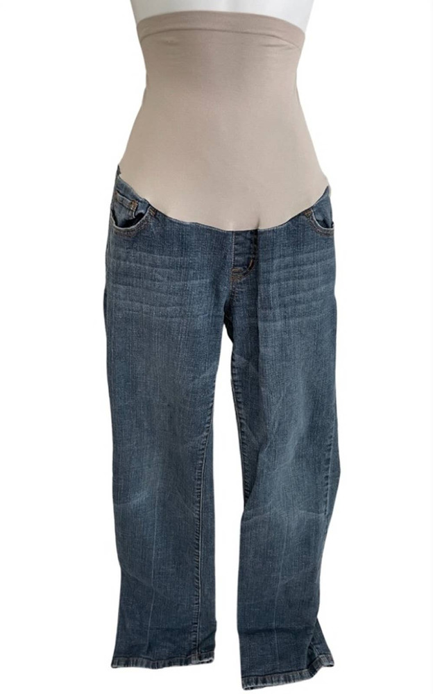 Women’s maternity Indigo Blue Light Wash Jeans (M)